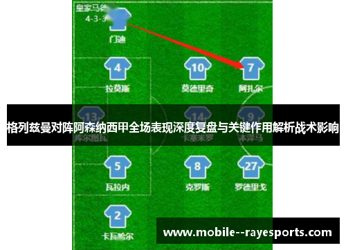 格列兹曼对阵阿森纳西甲全场表现深度复盘与关键作用解析战术影响